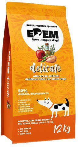12kg Dry Food for Adult Small Breed Dogs with Chicken and Rice