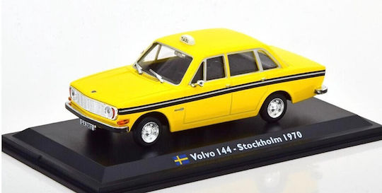 Volvo 144 Taxi Stockholm Metal Model 1:43