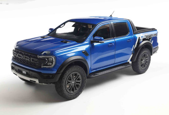 1/18 Ford Ranger Raptor Blau Metallic 2023 Versiegelte Karosserie