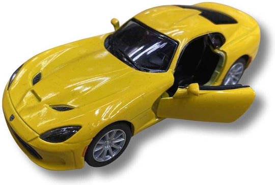 Metal Model Dodge Viper Yellow 1:36