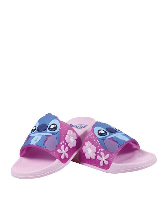 Παιδικές Σαγιονάρες Ροζ Stitch