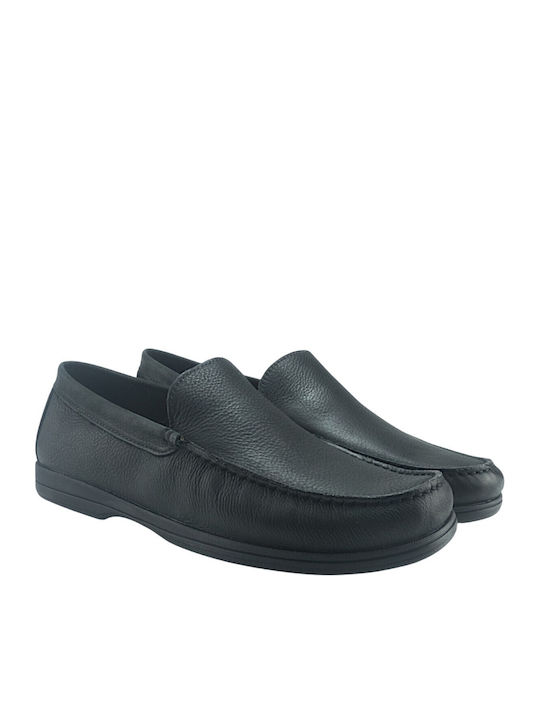 Men's Moccasins in Black Colour