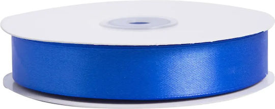 Dekorative Satinbänder Doppelseitig Blau 50m