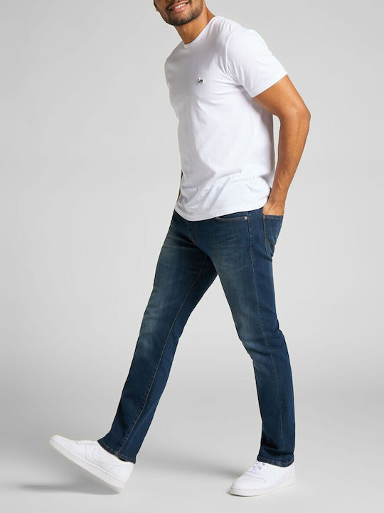 Fit Mvp Men's Jeans Pants Elastic Blue