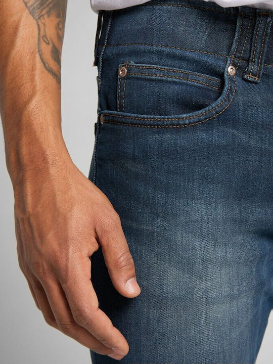 Fit Mvp Men's Jeans Pants Elastic Blue