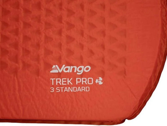 Vango Trek 3 Standard Самонадуване Единично Подложка за къмпинг 183x51см С дебелина 3см в Червен цвят