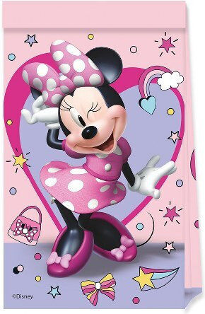 Minnie Junior Τσάντες Δώρων Χάρτινες 4τεμ