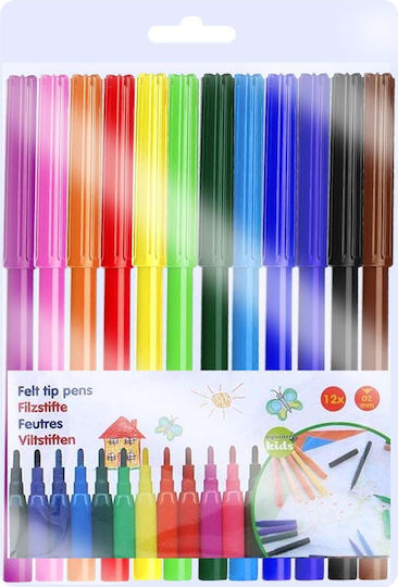 Topwrite Zeichenmarker 2mm Dünne Set 12Stück