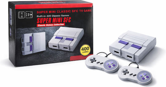 Mini Game Console Sfc 400 Ηλεκτρονική Παιδική Ρετρό Κονσόλα
