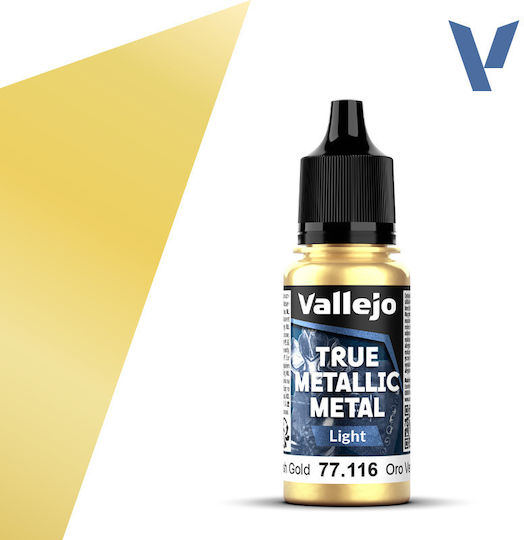 Acrylicos Vallejo Model Making Paint Greenish Gold 18ml