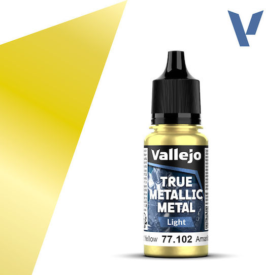 Acrylicos Vallejo Modellbau Farbe Radiant Yellow 18ml