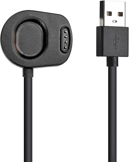 Akyga Charging Cable Зарядно за Suunto 7 Черен