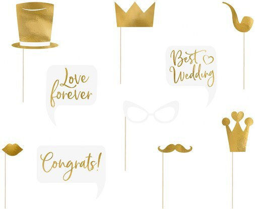 PartyDeco Partyzubehör Set von 10Stück (Μiverse Designs) photo
