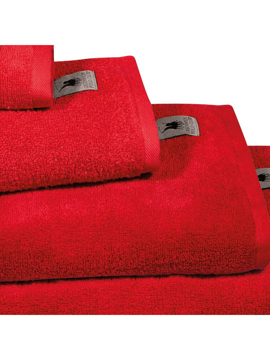Greenwich Polo Club Facecloth 3164 50x90cm Red Weight 460gr/m²