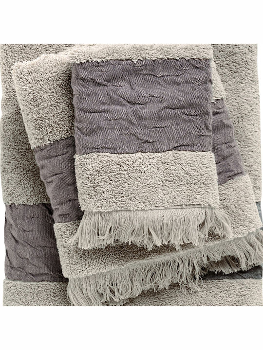 Das Home Bath Towels Set of 3 pcs 0745 Taupe Weight 550gsm
