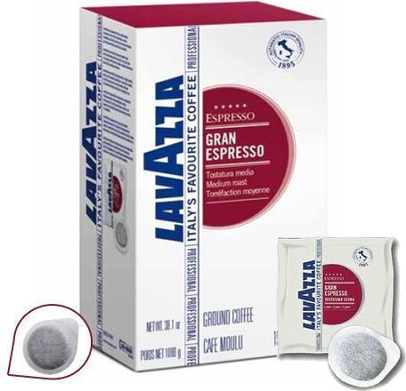 Lavazza Lavazza Espresso Gran Kaffee- und Getränkekapseln Kompatibilität mit E.S.E. Pod 150 Stück