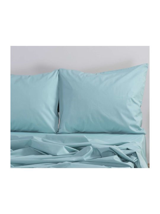 Nef-Nef Homeware Cearșaf Single cu Elastic 100x200+30cm. Basic Gri deschis