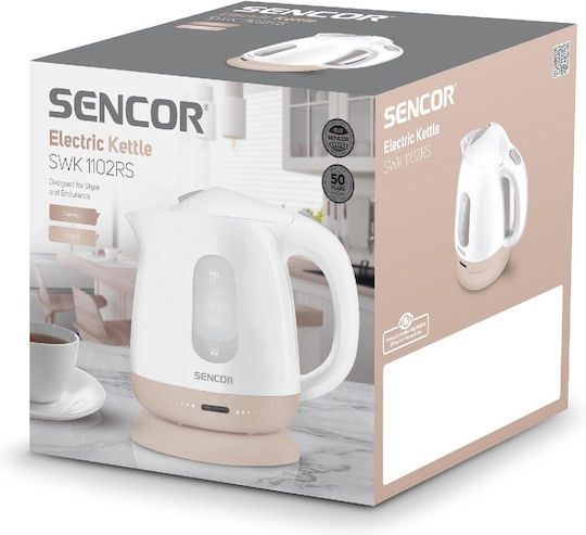 Sencor Fierbător De Apă 1Lt 1100W Alb