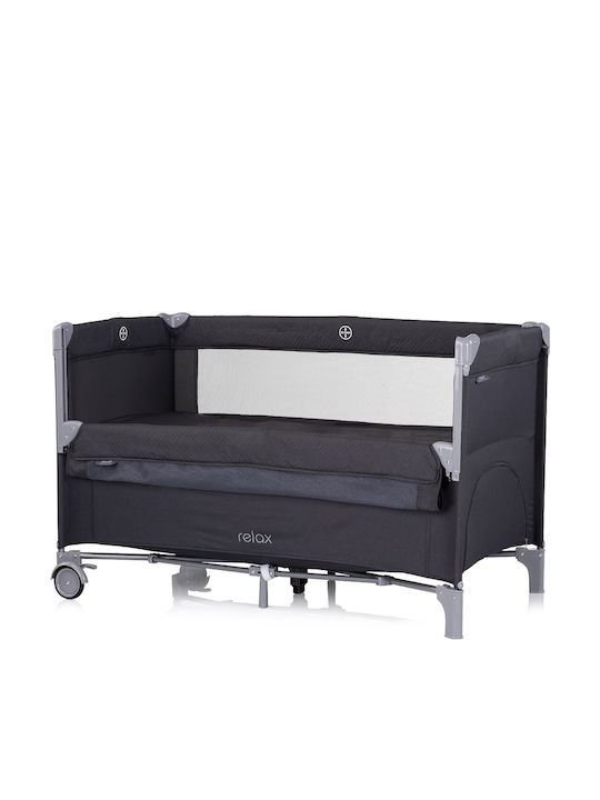 Chipolino Playpen with Mattress Gray