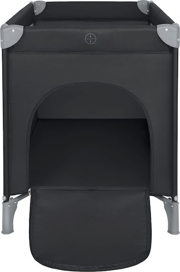 Kikka Boo So Gifted Playpen 2 Levels With Mattress Black 125x65cm