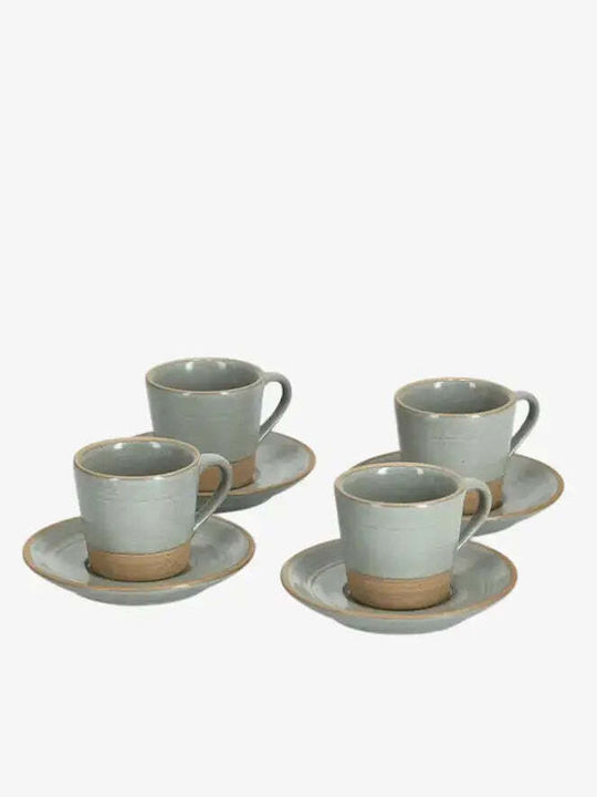 Zeller Tasse Espresso Keramik Weiß 60ml