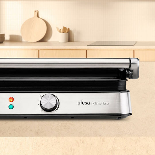 Ufesa kilimanjaro Τοστιέρα για 2 Τοστ 2200W Γκρι