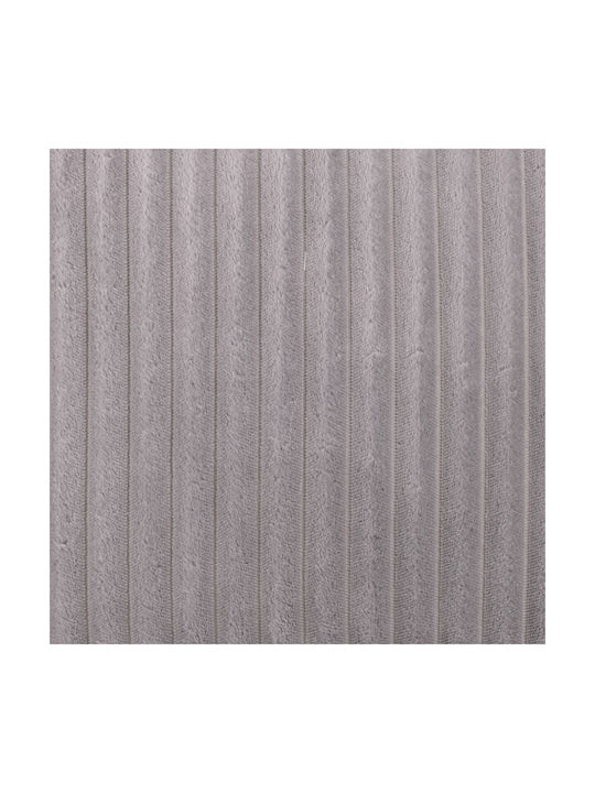 Das Home Μαξιλάρι Καναπέ 1365 Fleece Grey 40x40εκ.