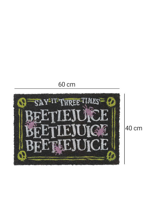 Grupo Erik Covoraș De Intrare Antiderapant Negru 40x60cm Grosime 20mm