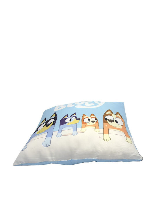 40x40 Polyester Pillow Bluey Double-sided