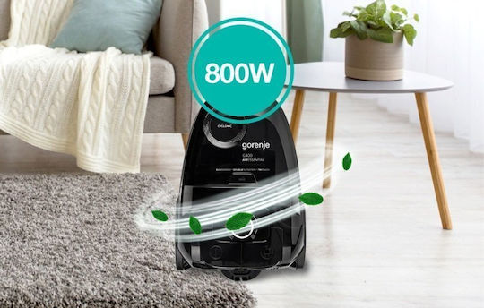 Gorenje VCE01G4AEBK Vacuum Cleaner 800W Bagless 3.3lt Black