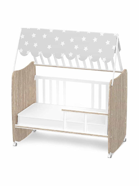 Lorelli Baby Crib White with Mattress 60x120cm