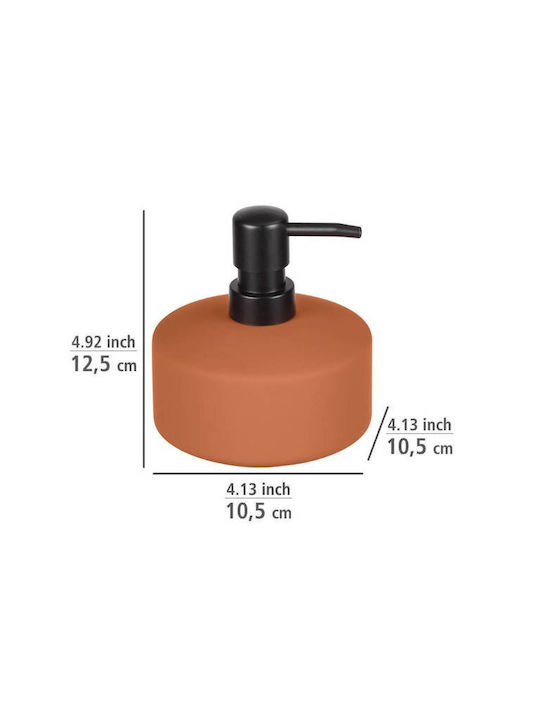 Wenko Avellino Spender Keramik Terracotta 380ml