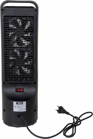 Zilan Keramik Heizlüfter Boden Schwarz 2000W