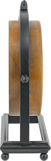 Artekko Масов Часовник Дървен Кафяв D6136