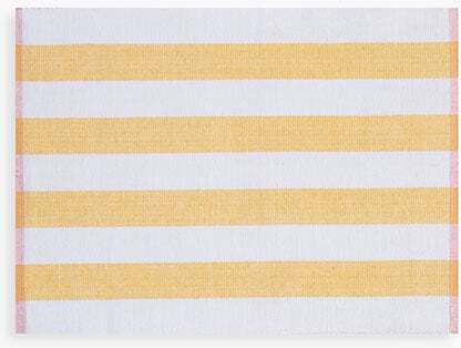 Nef-Nef Homeware Jeremy Placemats Orange 48x33cm 2 Pieces