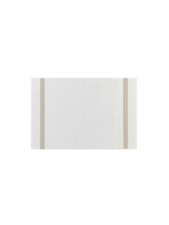 Plastic White Placemats 45x30cm