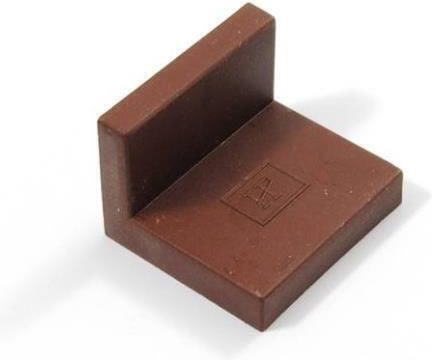 Metal-con Plastic Corner Shelf Brown 40x50mm 01-1013