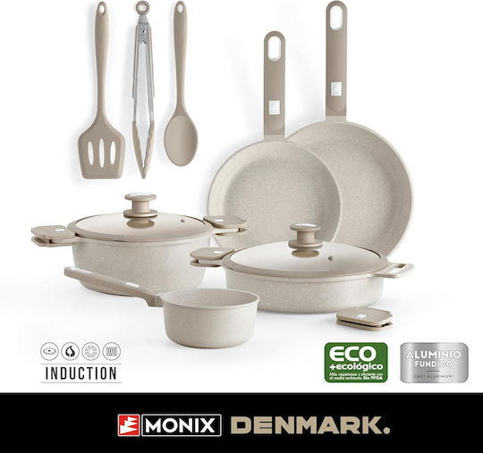 Monix Monix Kochgeschirr-Set 10 Teile Monix Monix Kochgeschirr-Set 10 Teile