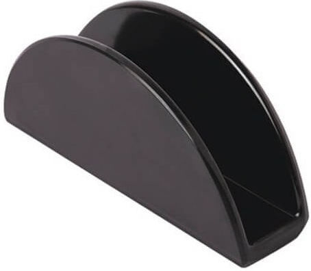 Novatex Χαρτοπετσετοθήκη Πλαστική Μαύρη 14x4.5x6.5cm 12383