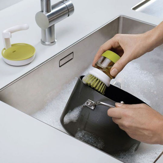 Qa-xw755 Plastic Hand Cleaning Brush Green