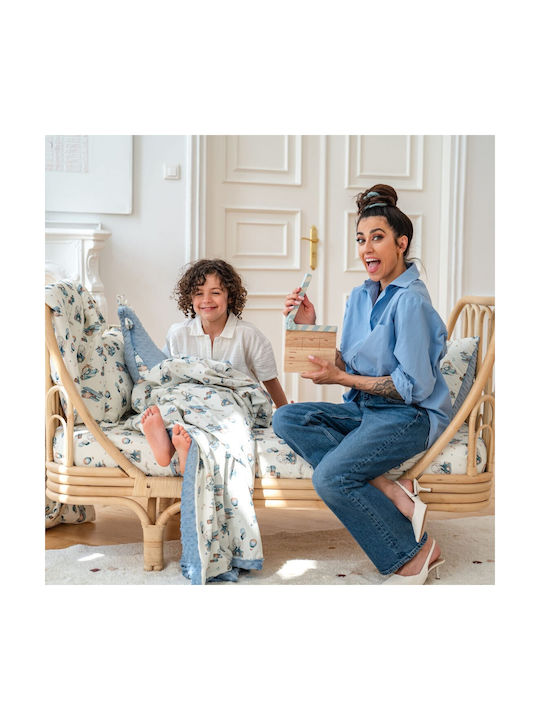La Millou Kids Blanket 200x140cm Γαλάζιο (Blue)