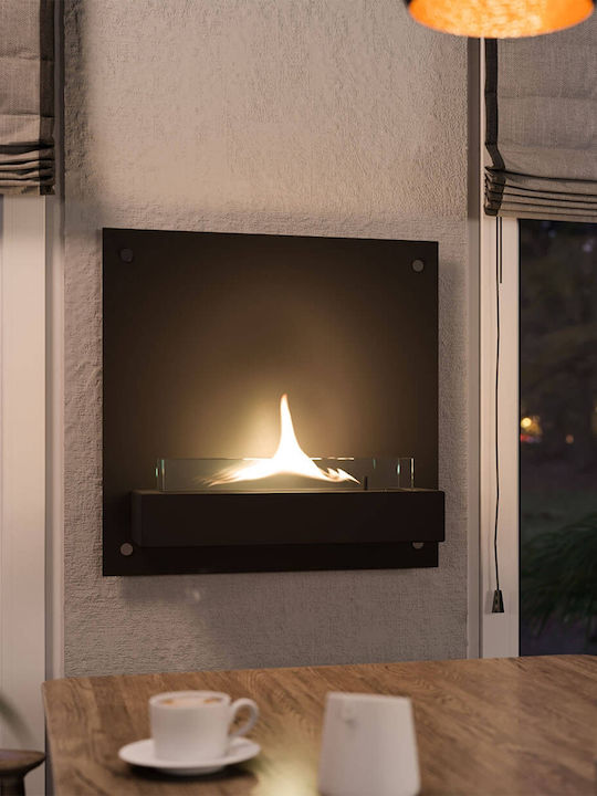 Tenderflame Firepit Black 57x23x57cm