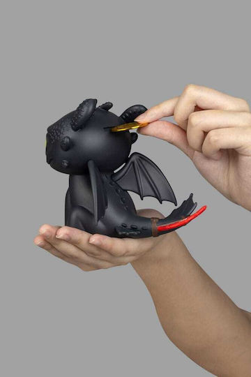 How To Train Your Dragon Piggy Vinyl Bank Toothless 12 Cm