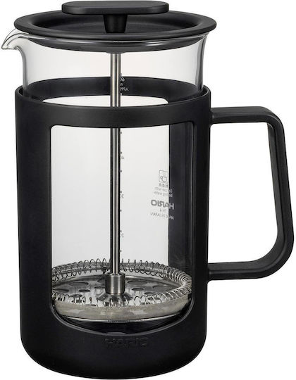 Hario Cafe Καφετιέρα Φίλτρου Χειρός Πλαστική Μαύρη 600ml