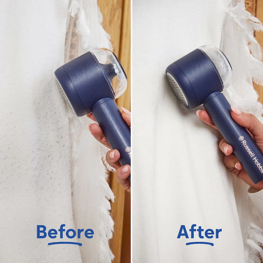 Russell Hobbs Blue Fabric Shaver