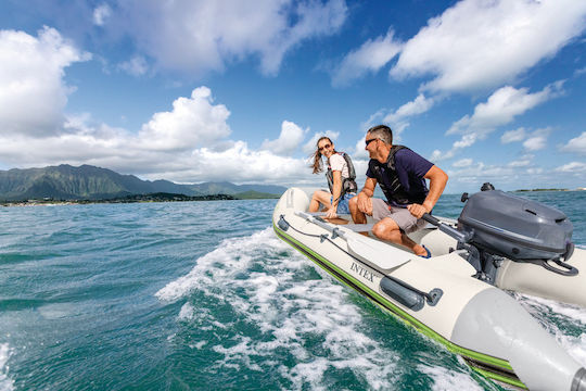 Intex Mariner 3.10 Inflatable Boat for 1 Person Beige 310x155cm