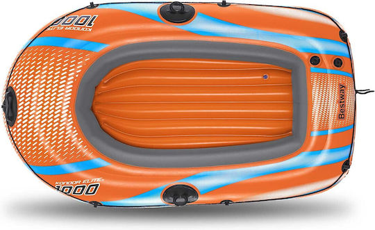 Bestway Inflatable Boat for 1 Person Orange 162x96cm Orange
