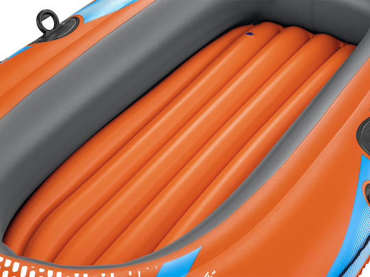 Bestway Inflatable Boat for 1 Person Orange with Oars & Pump 196x106cm