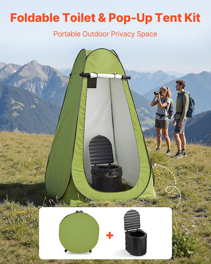 Vevor Camping Tent Pop Up Toilet