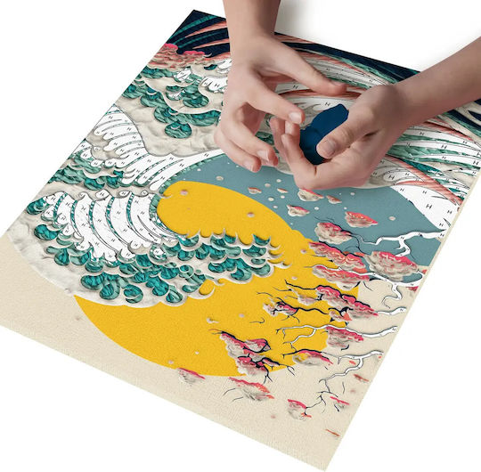 Splat Planet Wooden Colouring Set 40x30cm